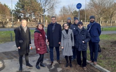 Wizja lokalna z Zastępcą Prezydenta Mariuszem Wiśniewskim