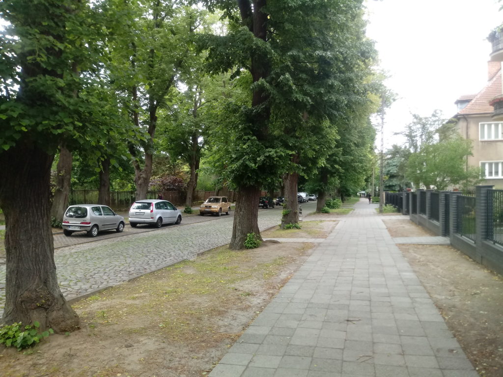 Ulica Botaniczna Poznań Osiedle Ogrody