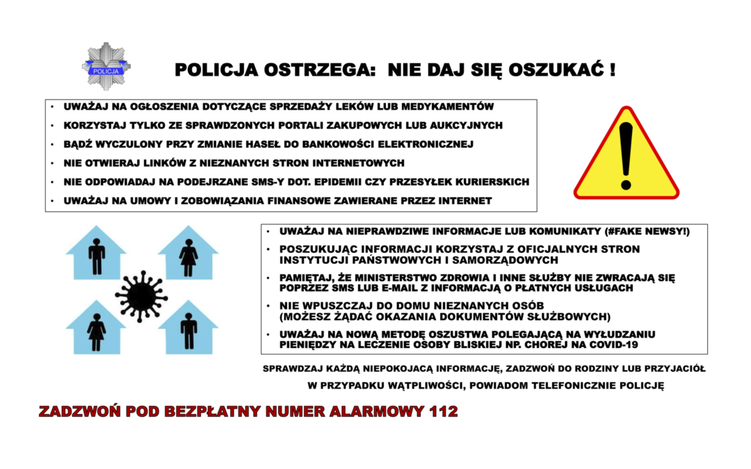 Bezpieczeństwo seniorów - COViD-19