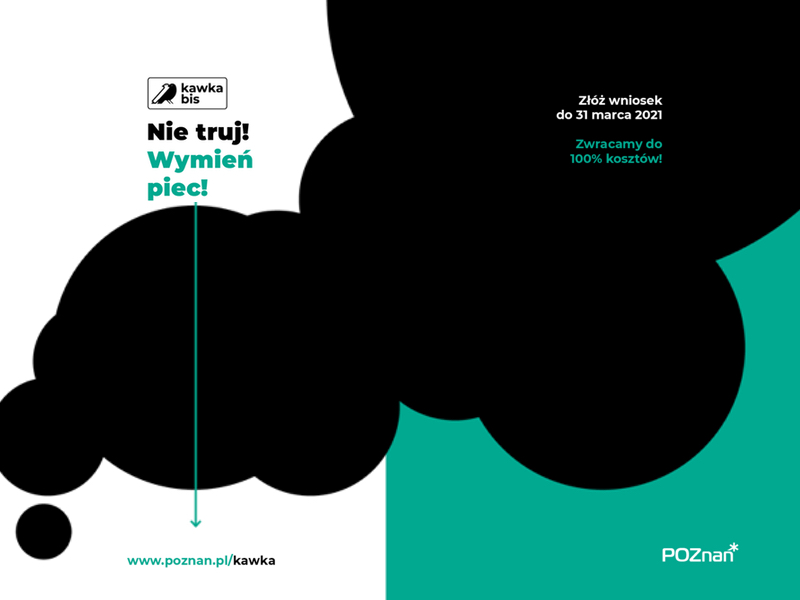 Osiedle Ogrody Poznań kawka bis 21 plakat