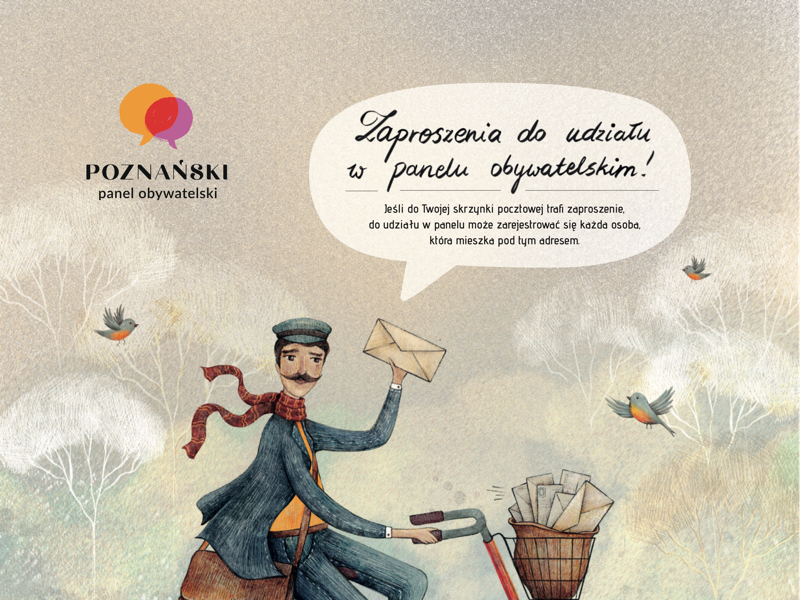 Plakat Rada Osiedla Ogrody Poznań