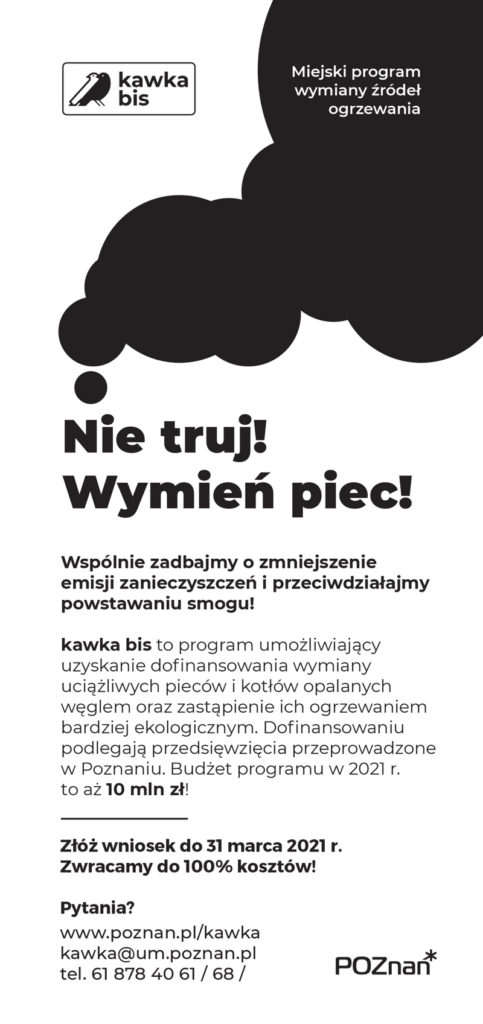 Osiedle Ogrody Poznań kawka bis 21 ulotka 1