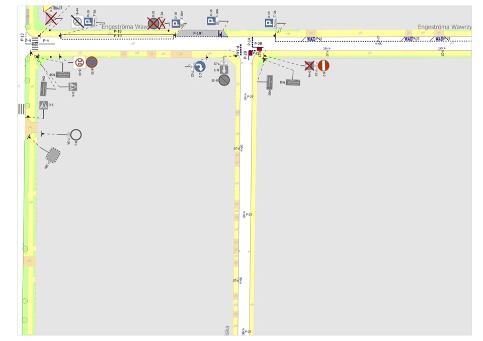 Plan 1-1a Engestroma Osiedle Ogrody Poznań