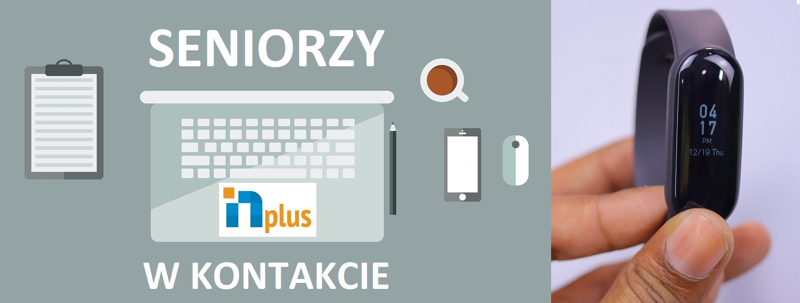 Plakat Seniorzy i zegarek