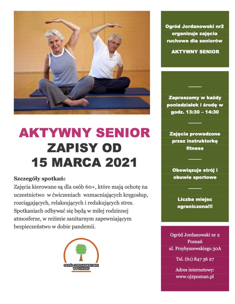 Zajęcia dla Seniorów