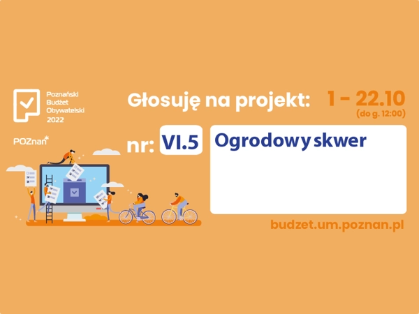 Rada Osiedla Ogrody Osiedle Ogrody Poznań Ogrodowy skwer Głosowanie