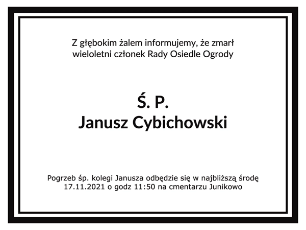 Rada Osiedla Ogrody Osiedle Ogrody Poznań Klepsydra Janusz Cybichowski