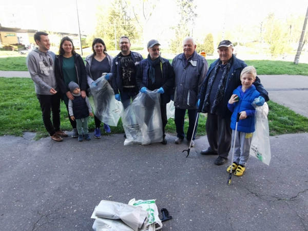 Wiosenne porządki na osiedlu Ogrody Poznań