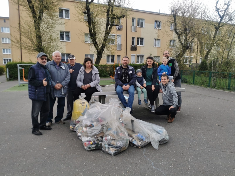 Wiosenne porządki na osiedlu Ogrody Poznań 2