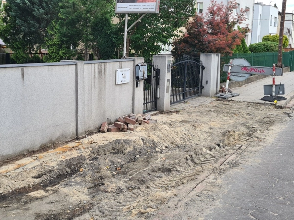 Remont ulicy Grodziskiej