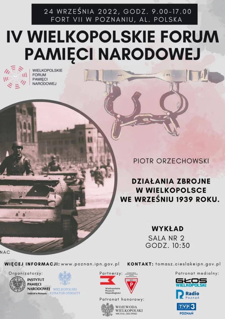 IV Wielkopolskie Forum Pamięci Narodowej plakat-1