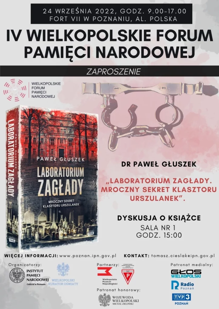 IV Wielkopolskie Forum Pamięci Narodowej plakat-2