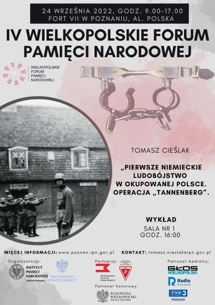 IV Wielkopolskie Forum Pamięci Narodowej plakat-4
