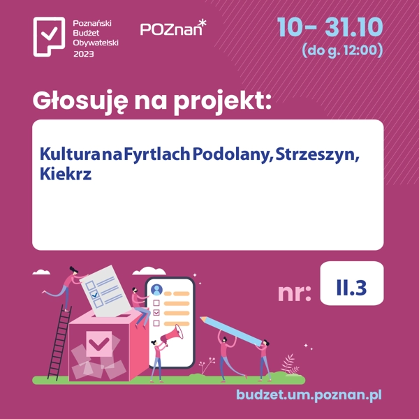 PBO 2023 Kultura na Fyrtlach Podolany, Strzeszyn, Kiekrz