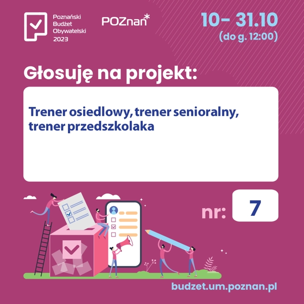 PBO 2023 Trener osiedlowy, trener senioralny, trener przedszkolaka