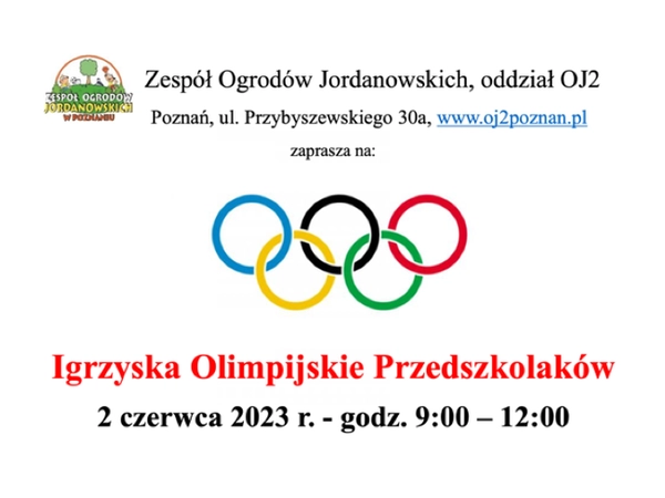 Igrzyska Olimpijskie Przedszkolaków 2023