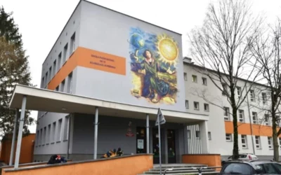 Szkoła Podstawowa nr 70 – nowa świetlica i mural